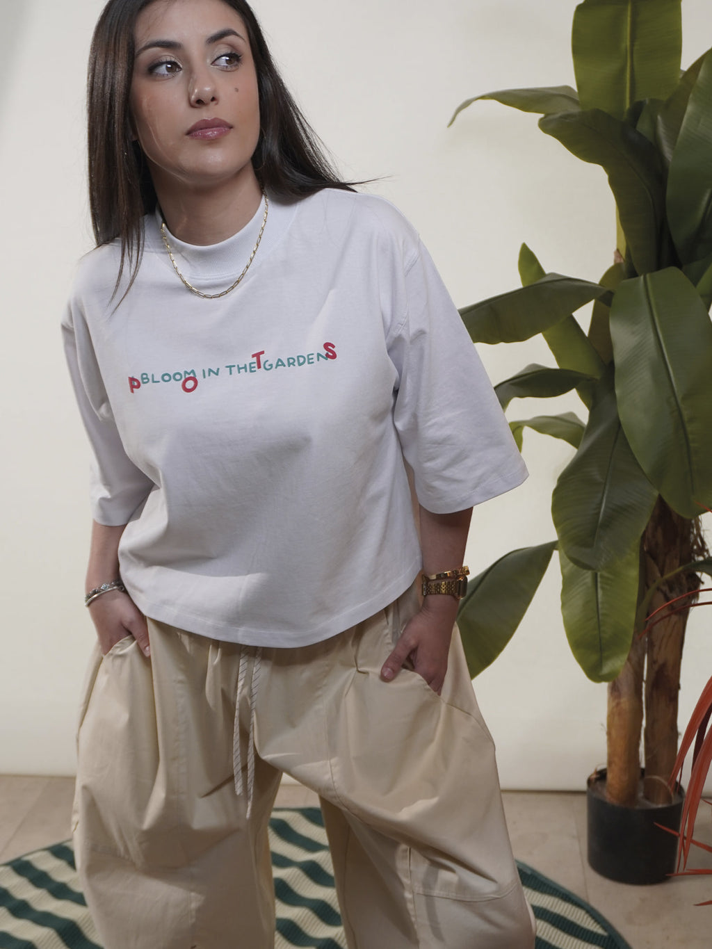 RASPBERRY GARDEN TEE