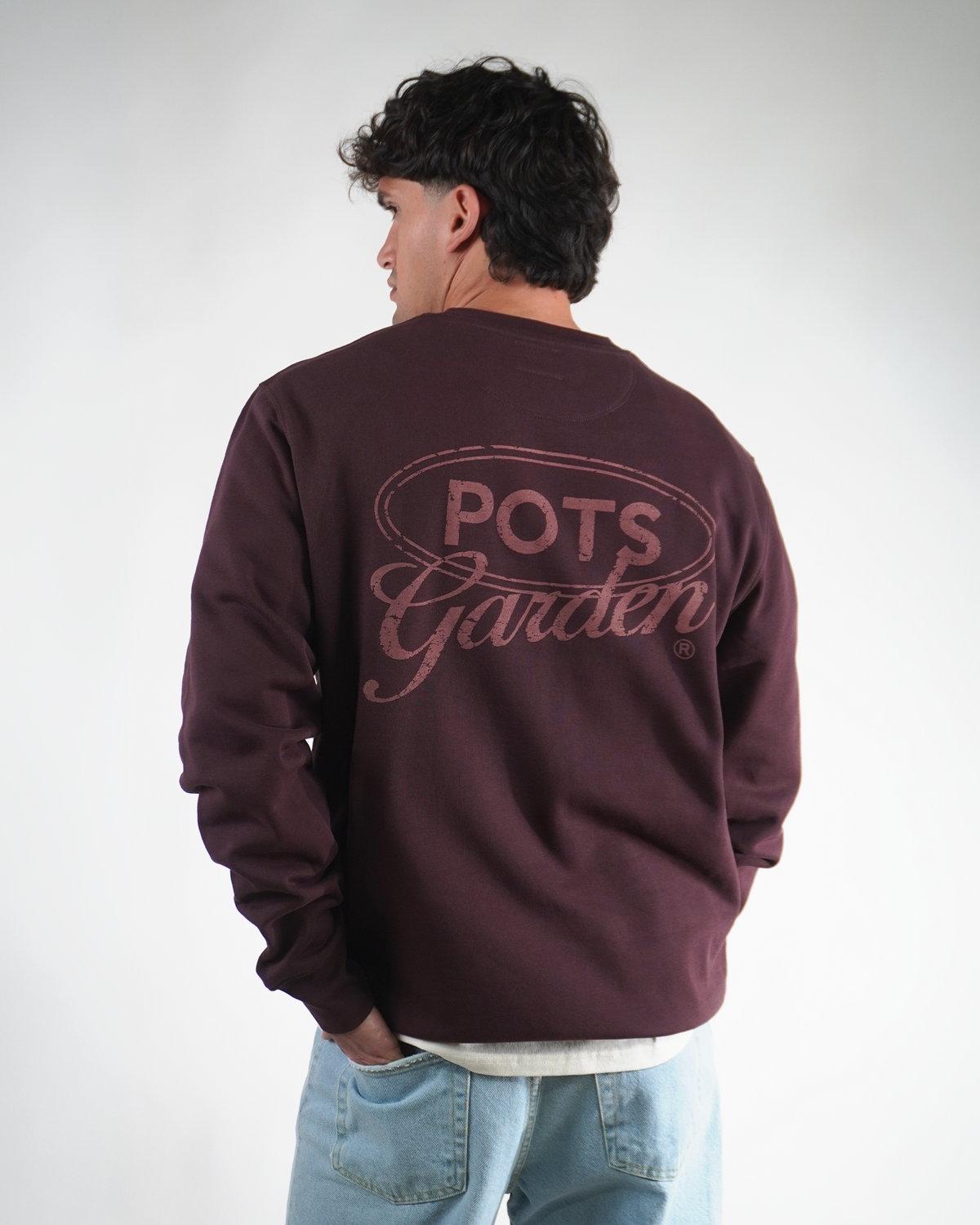SUDADERA GRANATE