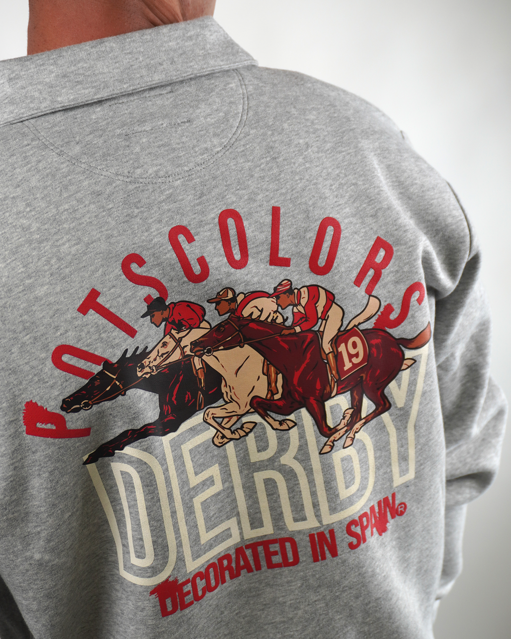SUDADERA DERBY GREY