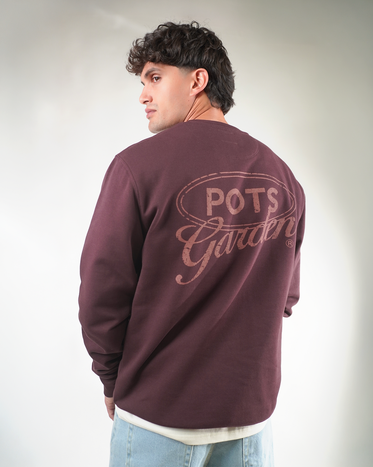 SUDADERA GRANATE