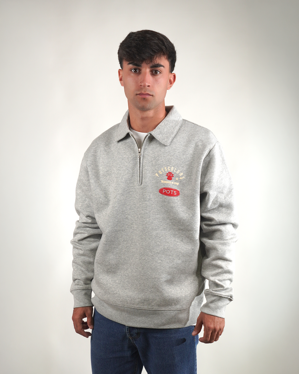 SUDADERA DERBY GREY