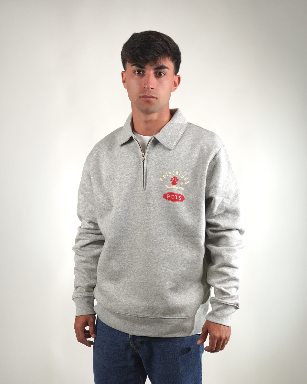 SUDADERA DERBY GREY