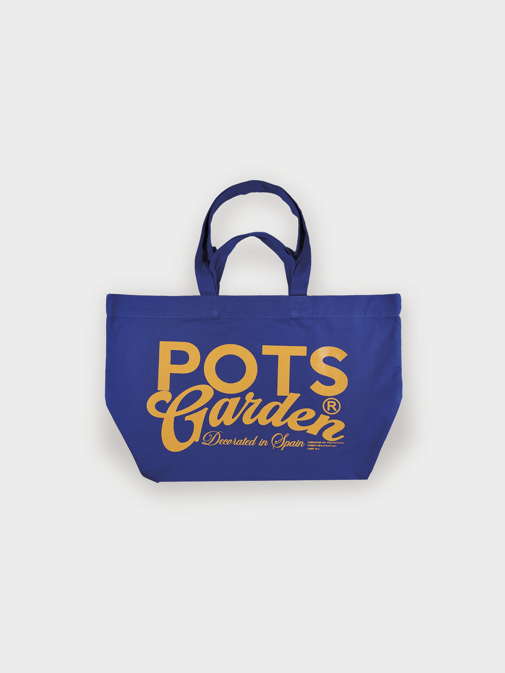 BLUE BLOOM PINK TOTE BAG