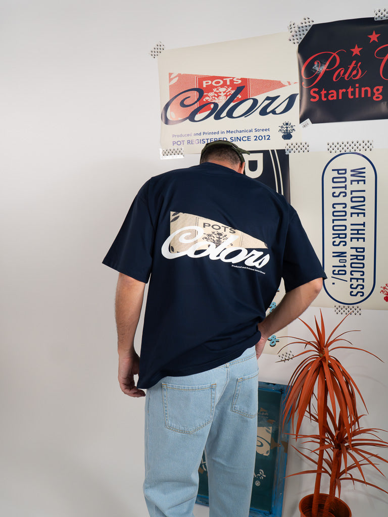 CAMISETA OVERSIZE NAVY COLORS