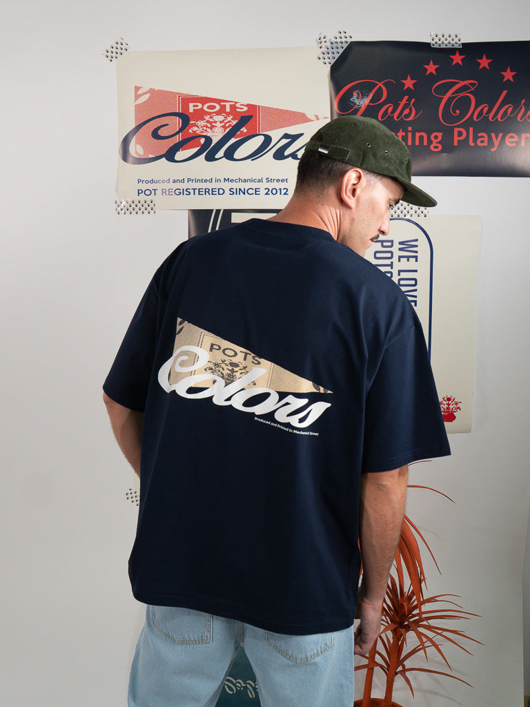 CAMISETA OVERSIZE NAVY COLORS