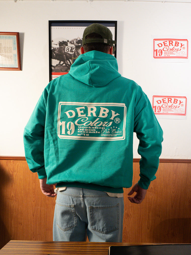 SUDADERA DERBY WINNING GREEN