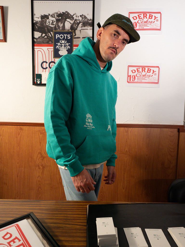 SUDADERA DERBY WINNING GREEN