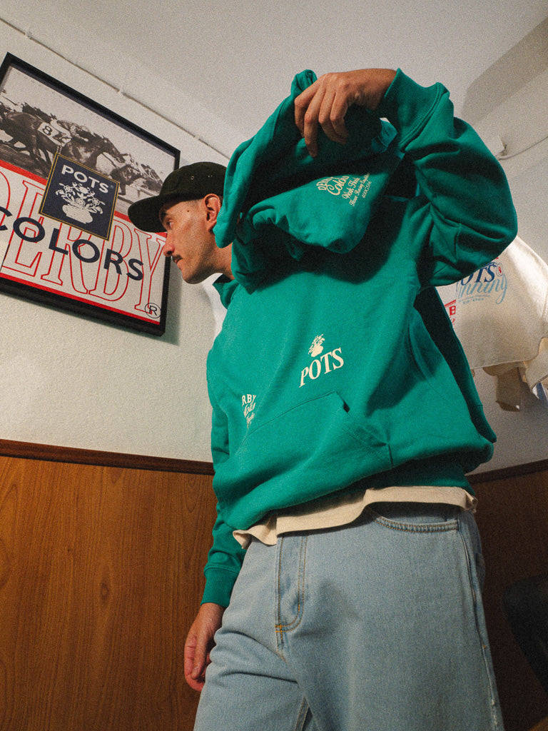 SUDADERA DERBY WINNING GREEN