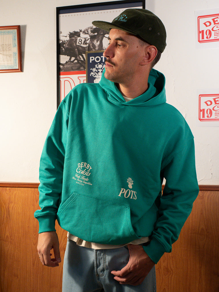 SUDADERA DERBY WINNING GREEN