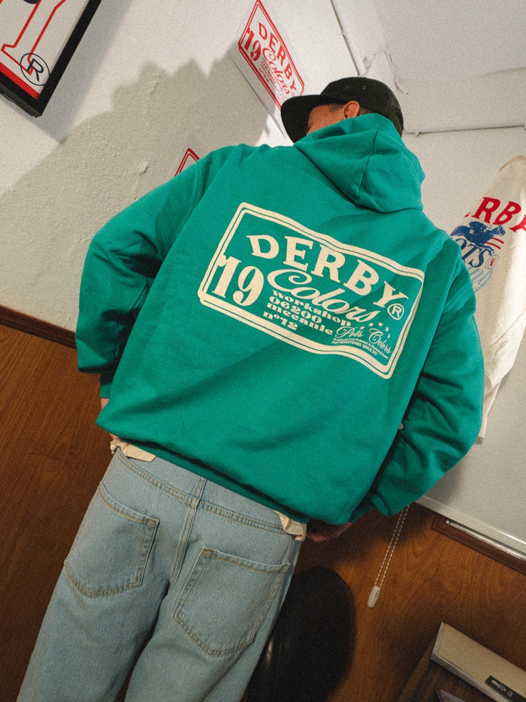 SUDADERA DERBY WINNING GREEN