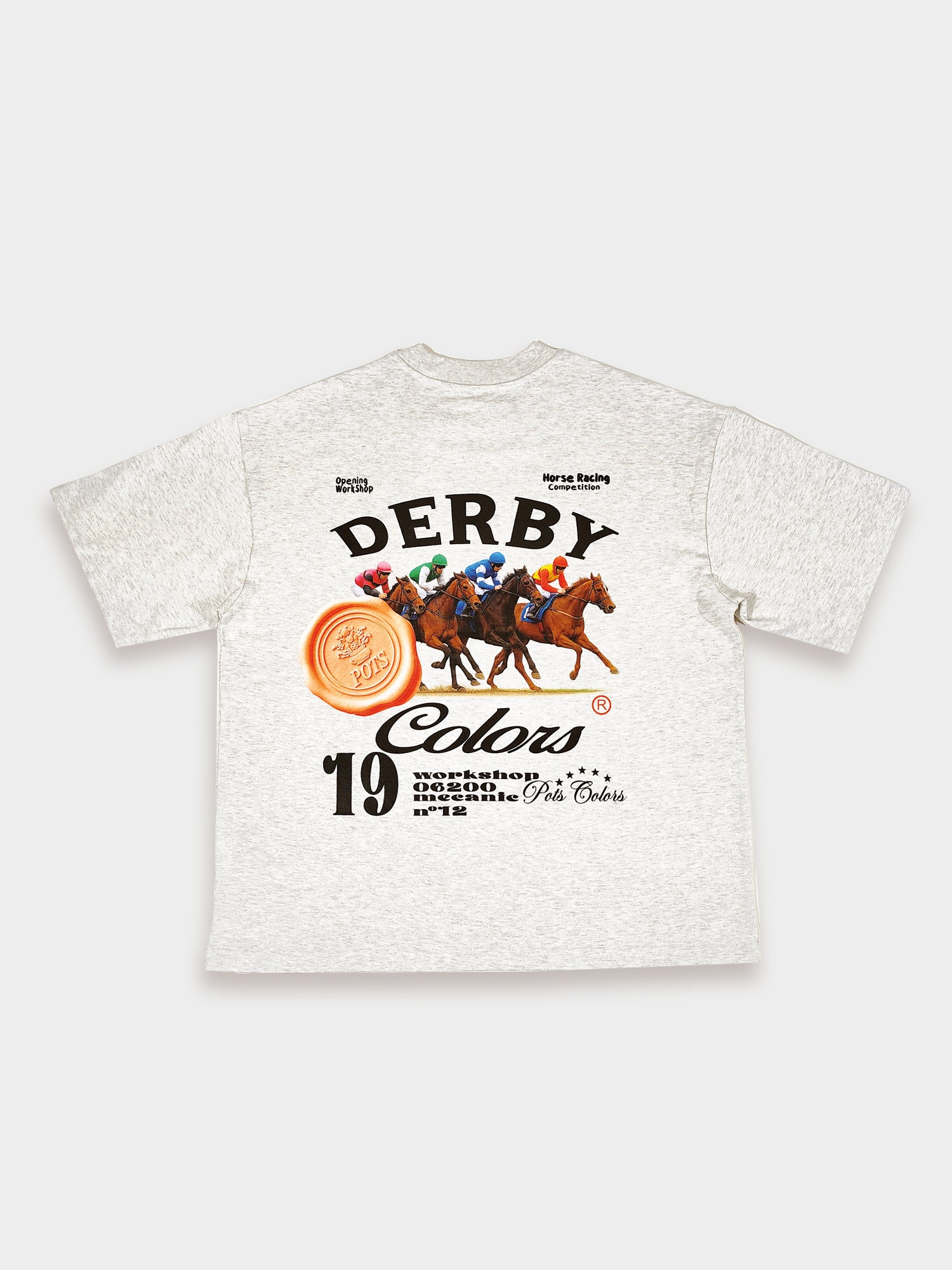 GREY DERBY T-SHIRT
