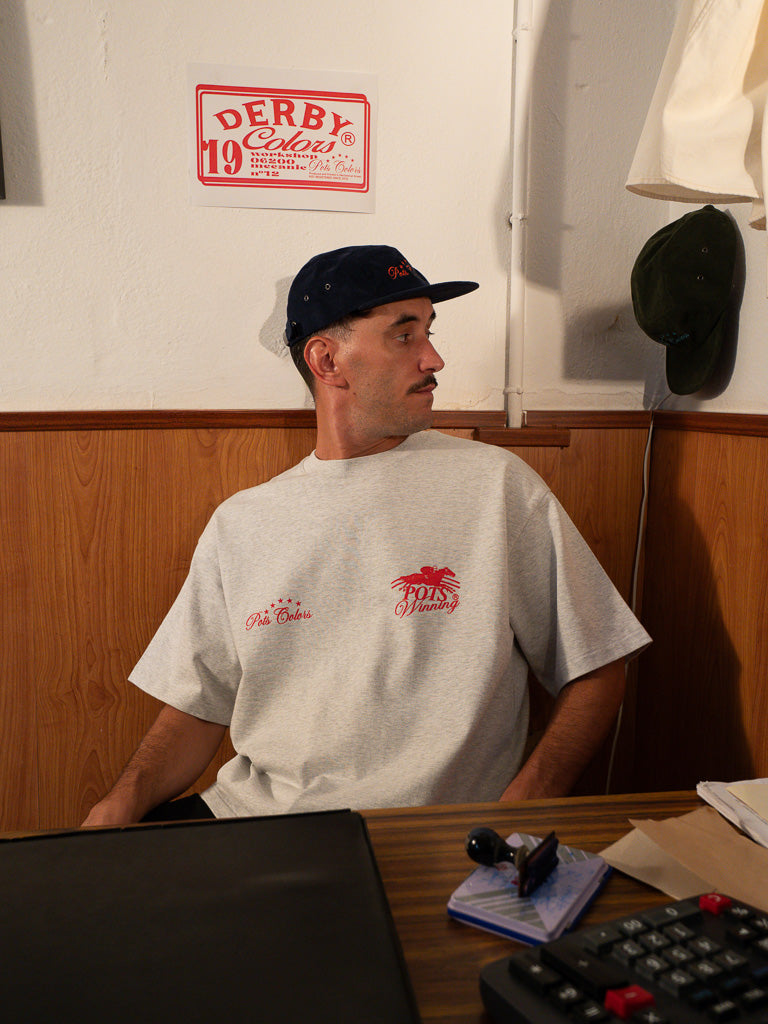 GREY DERBY T-SHIRT