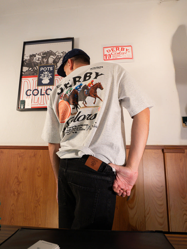 GREY DERBY T-SHIRT
