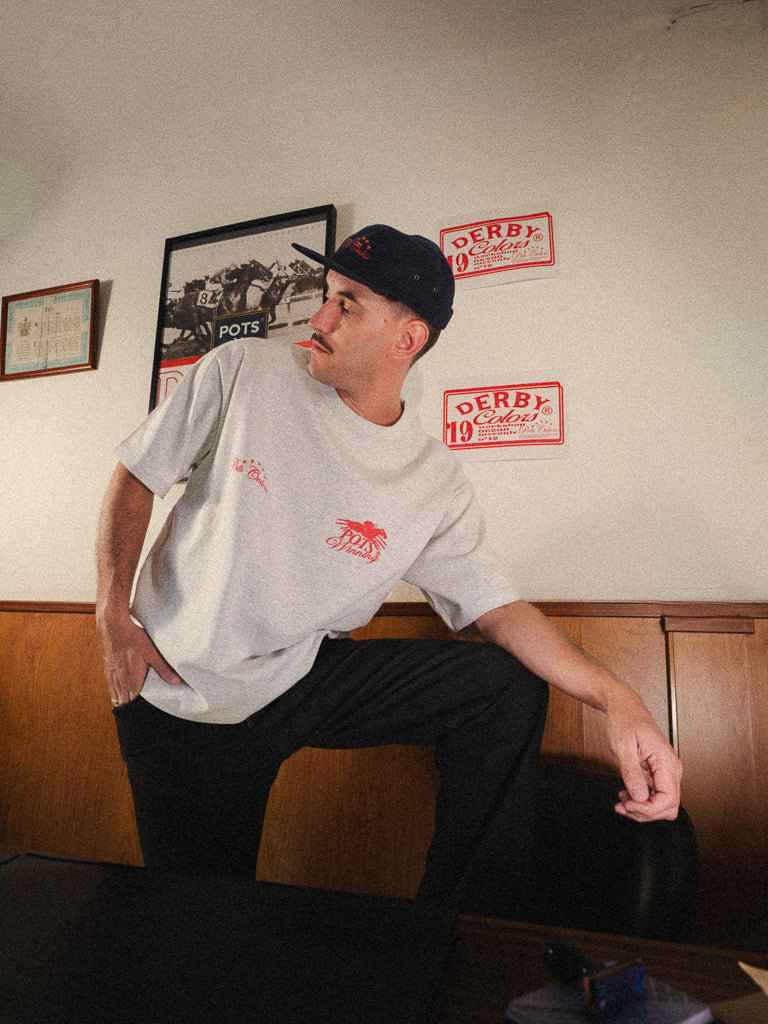 GREY DERBY T-SHIRT
