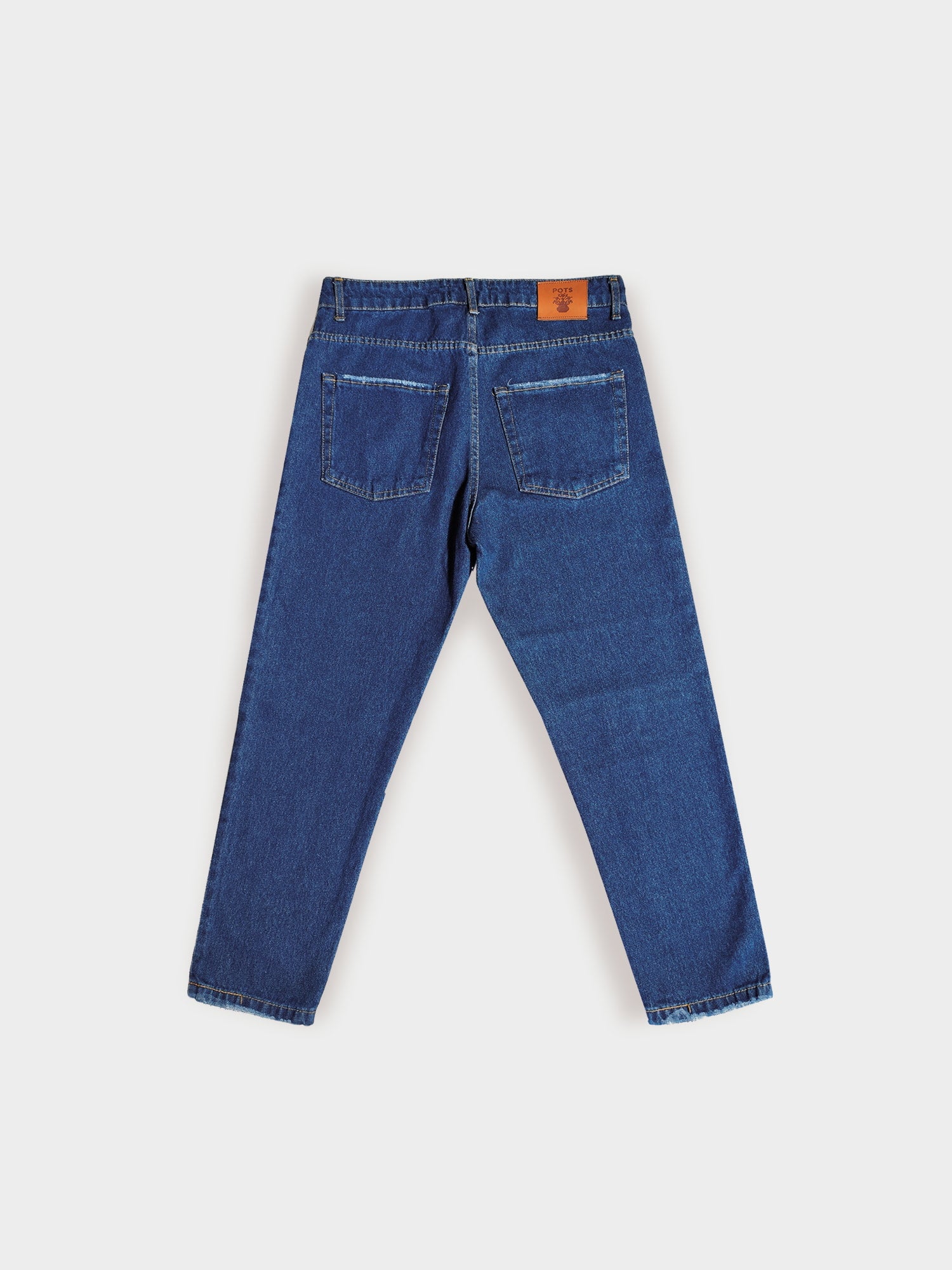 JEANS CROPPED DARK