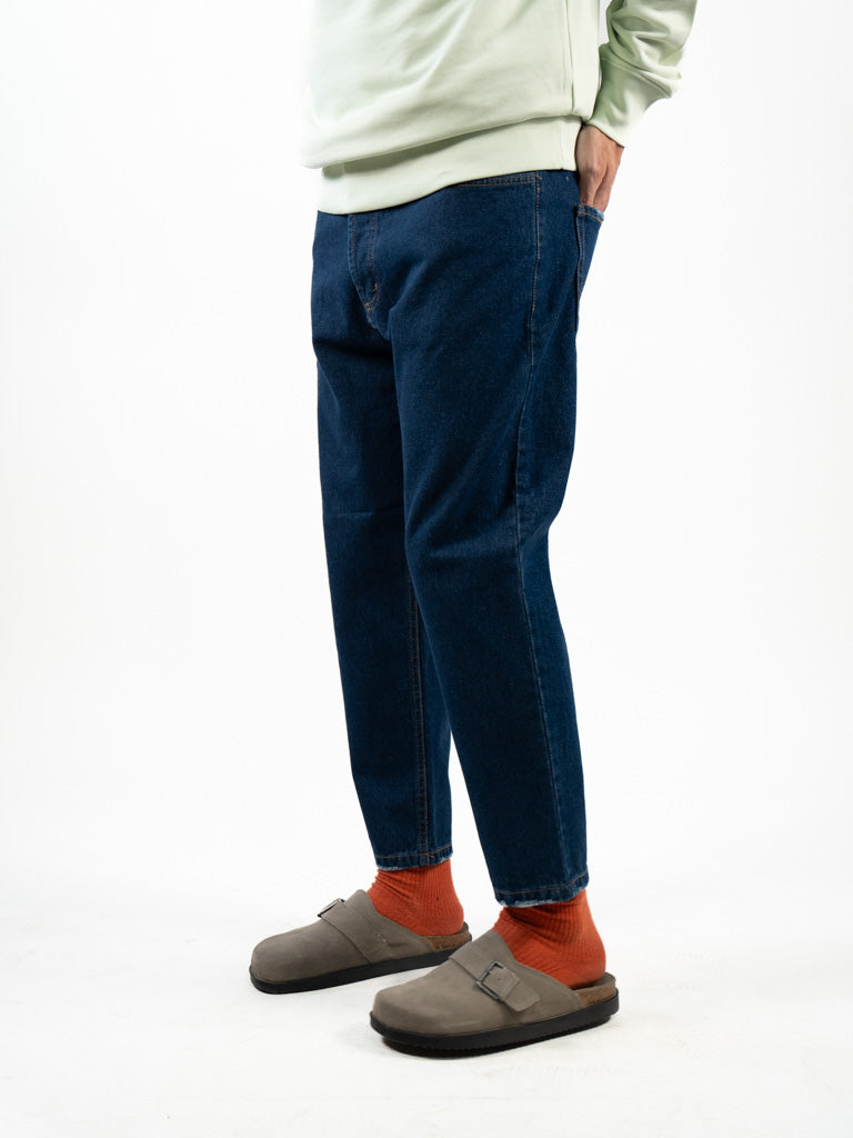 JEANS CROPPED DARK