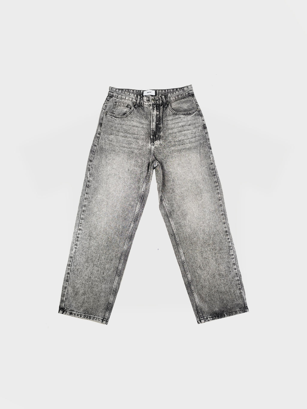 JEANS WIDE GREY STREET