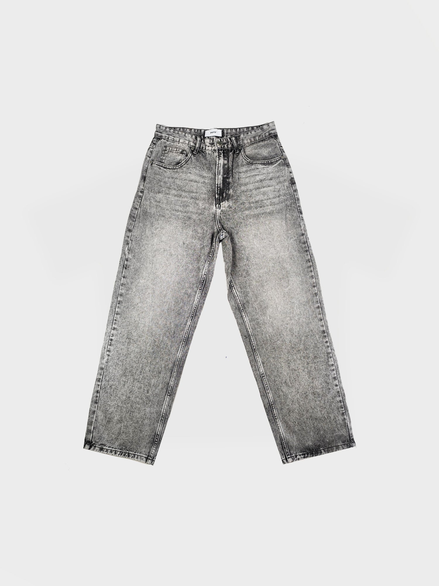 JEANS WIDE GREY STREET