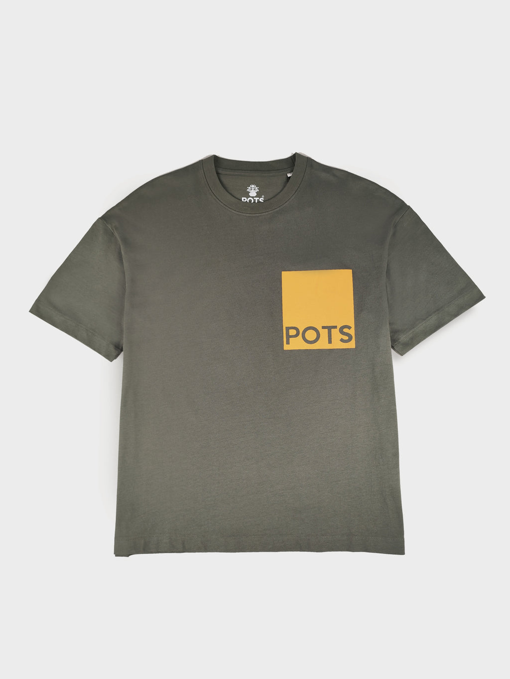 ORANGE SQUARE T-SHIRT