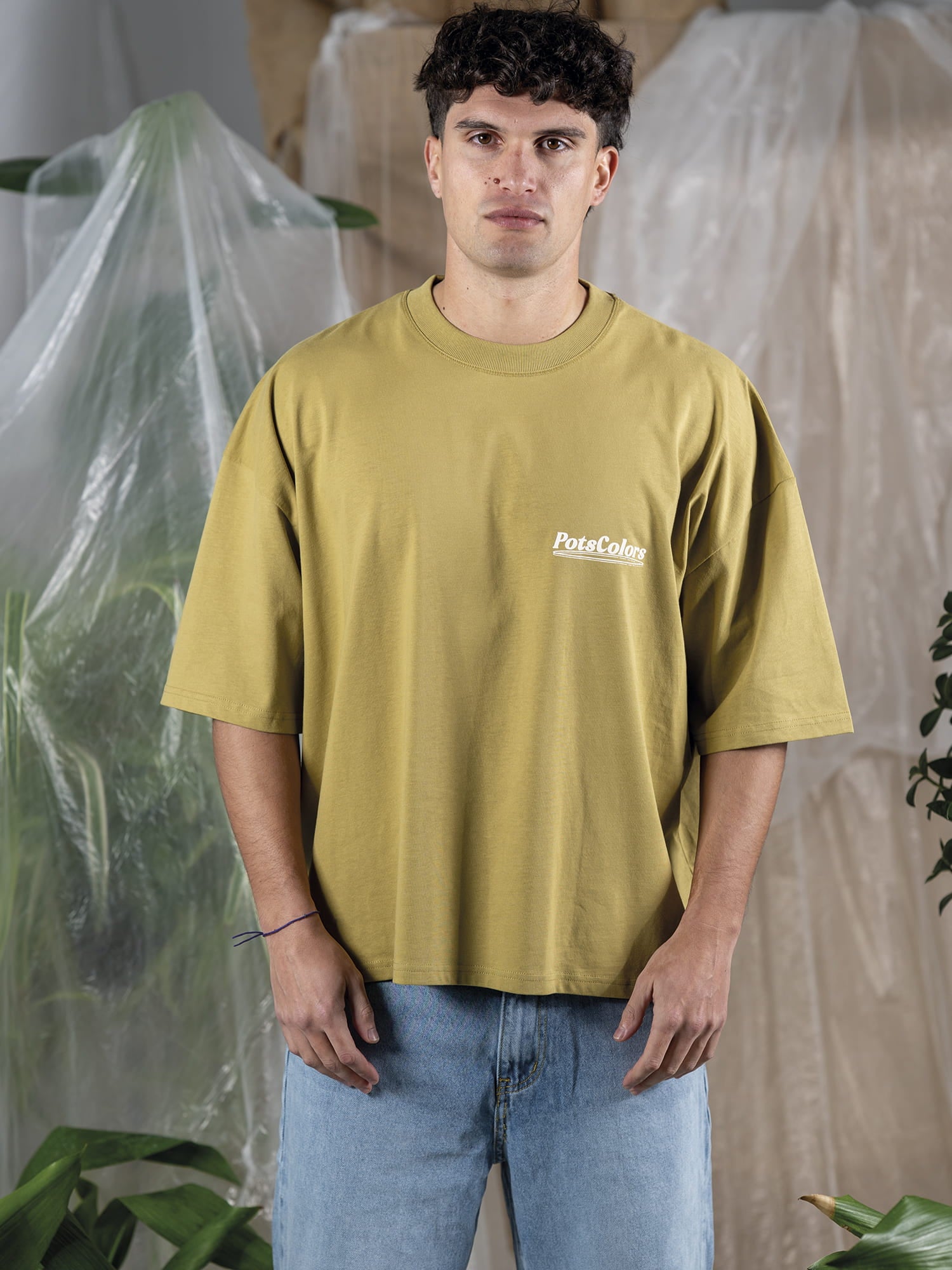 PURE OLIVE OVERSIZE BOXY