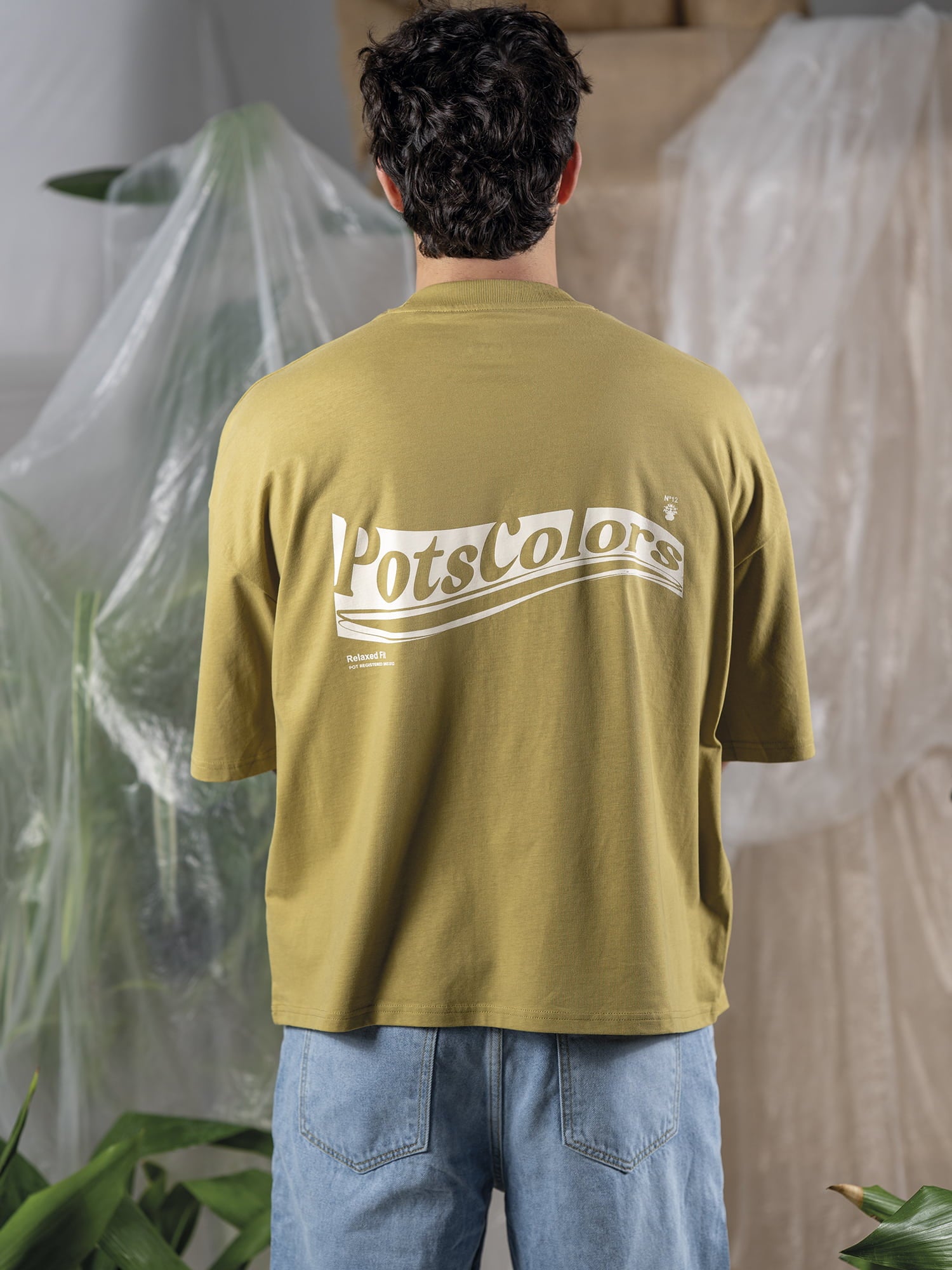 PURE OLIVE OVERSIZE BOXY