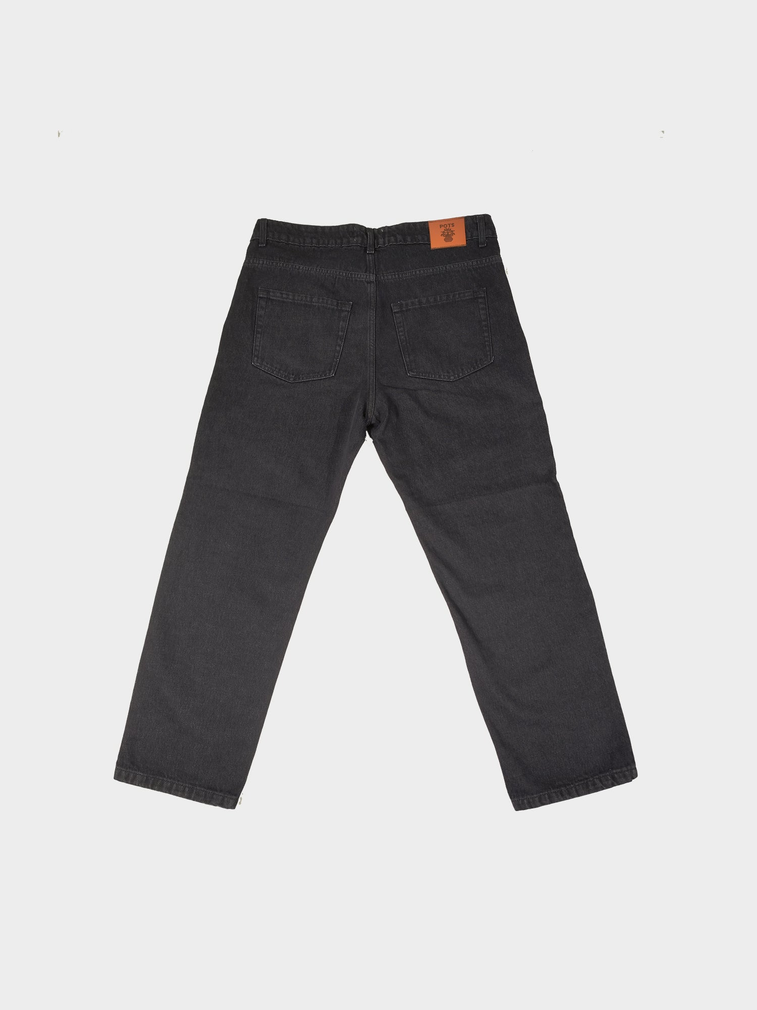 STRAIGHT JEANS BLACK