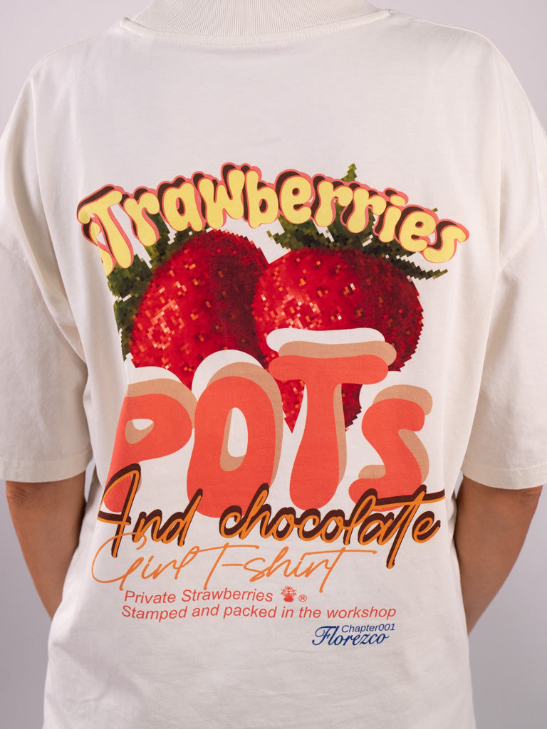 STRAWBERRY POTS T-SHIRT