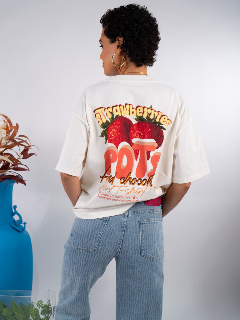 STRAWBERRY POTS T-SHIRT