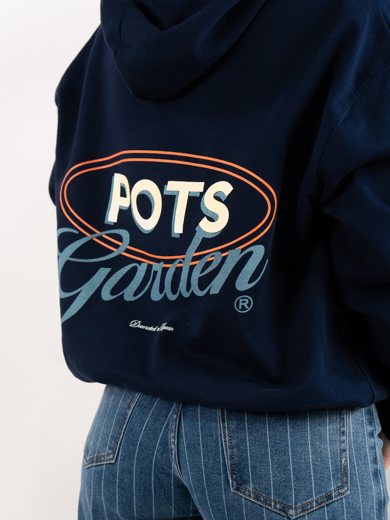SUDADERA GARDEN NAVY