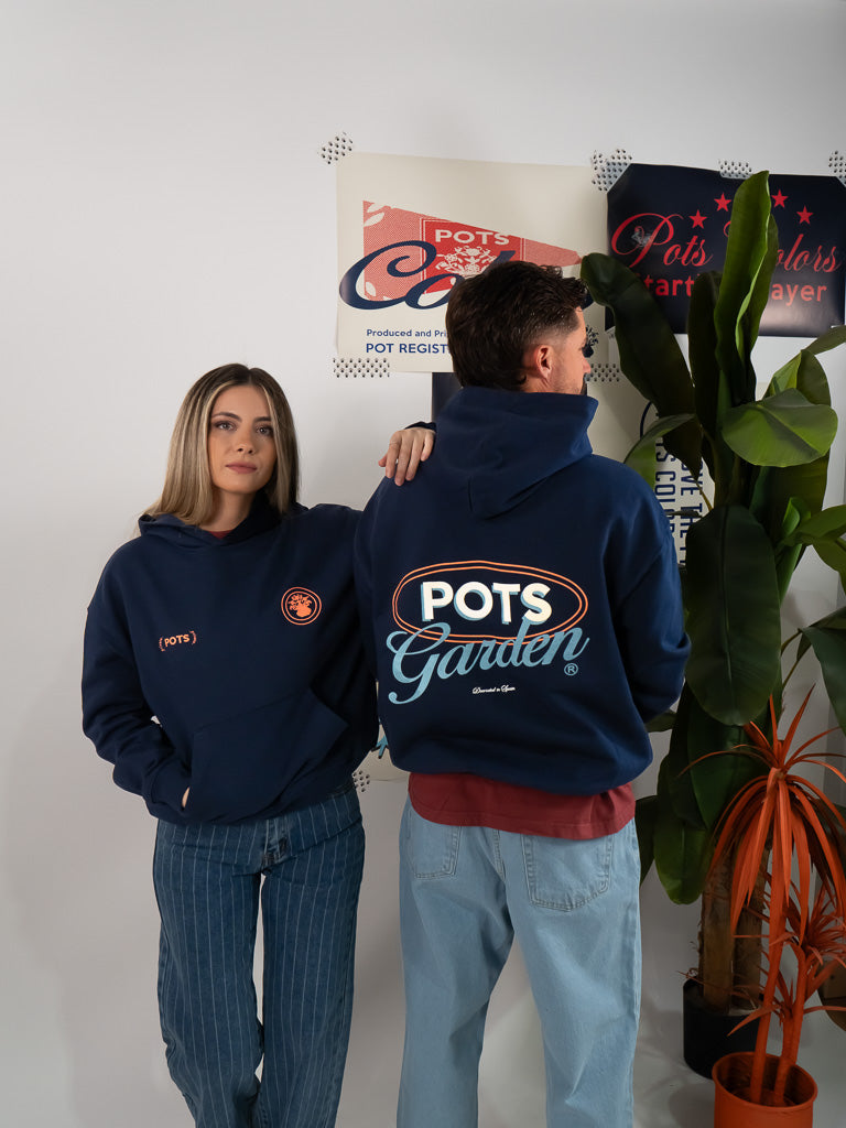 SUDADERA GARDEN NAVY