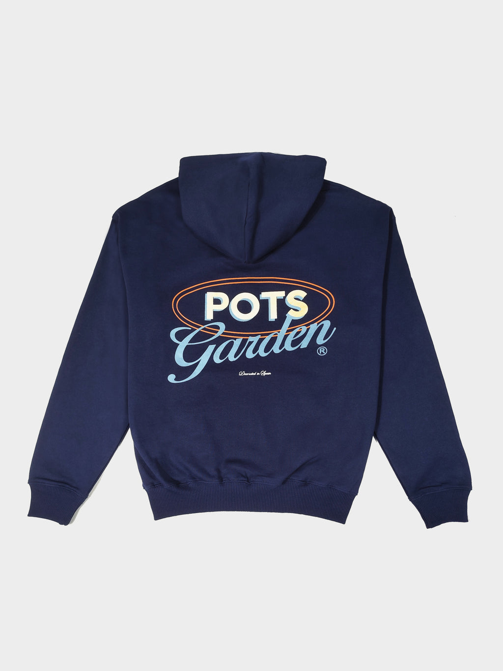SUDADERA GARDEN NAVY