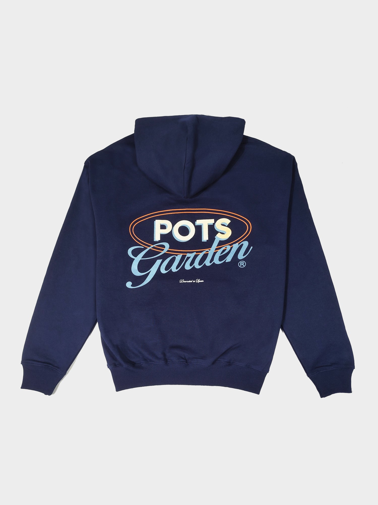 SUDADERA GARDEN NAVY