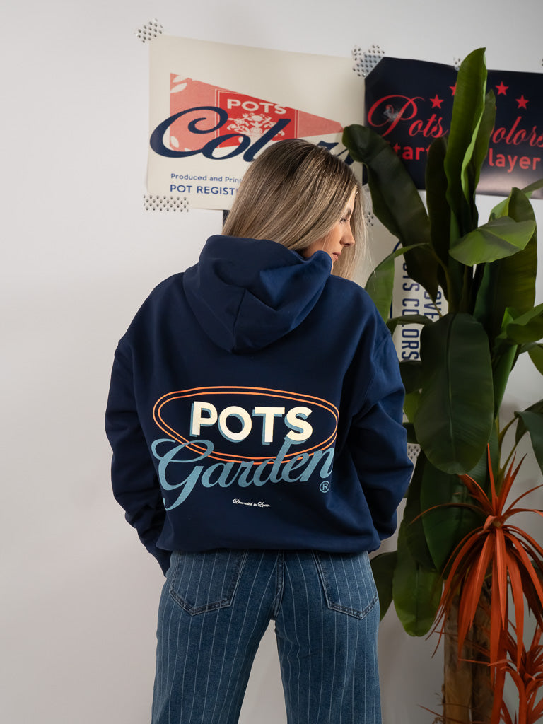 SUDADERA GARDEN NAVY