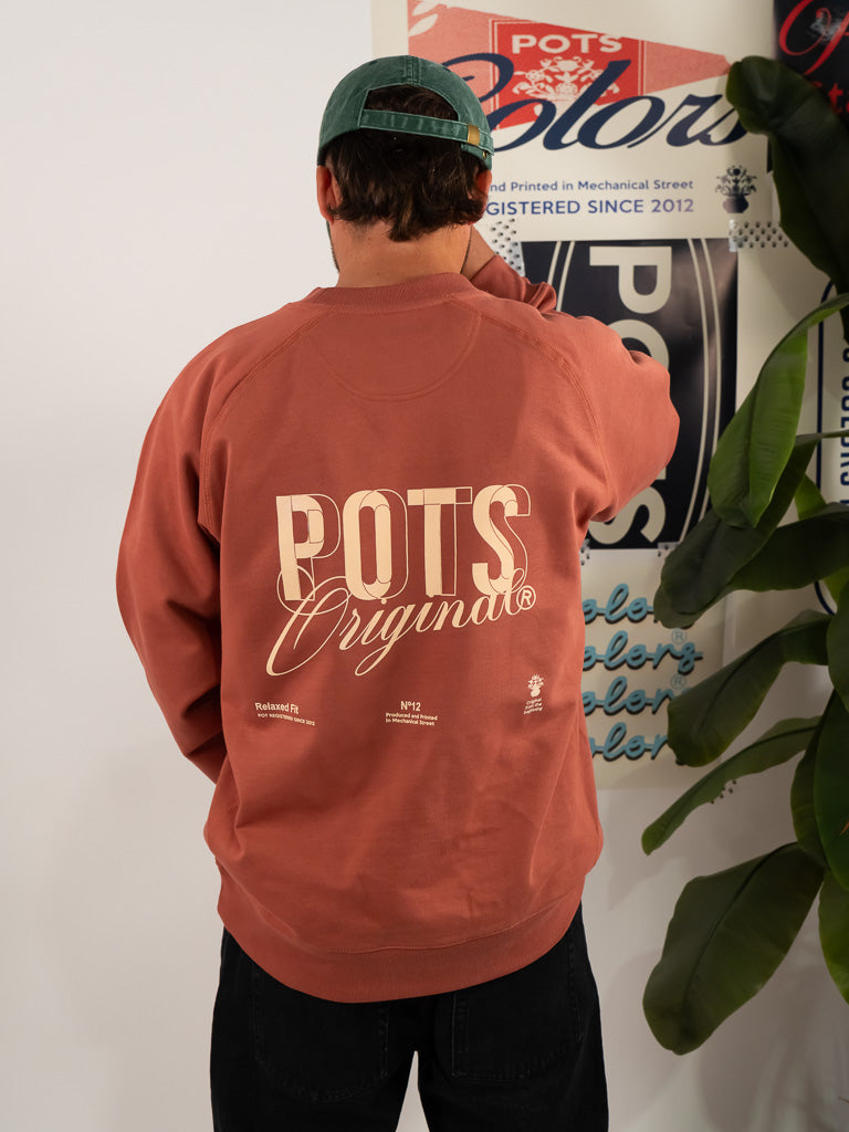 SUDADERA ORIGINAL TERRACOTA