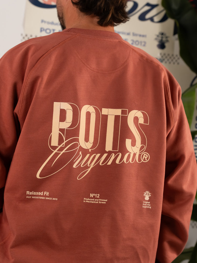 SUDADERA ORIGINAL TERRACOTA
