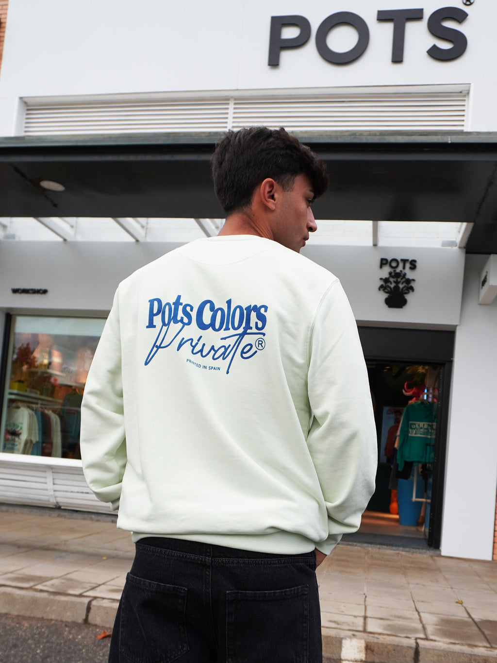 TERRY POTS PASTEL GREEN