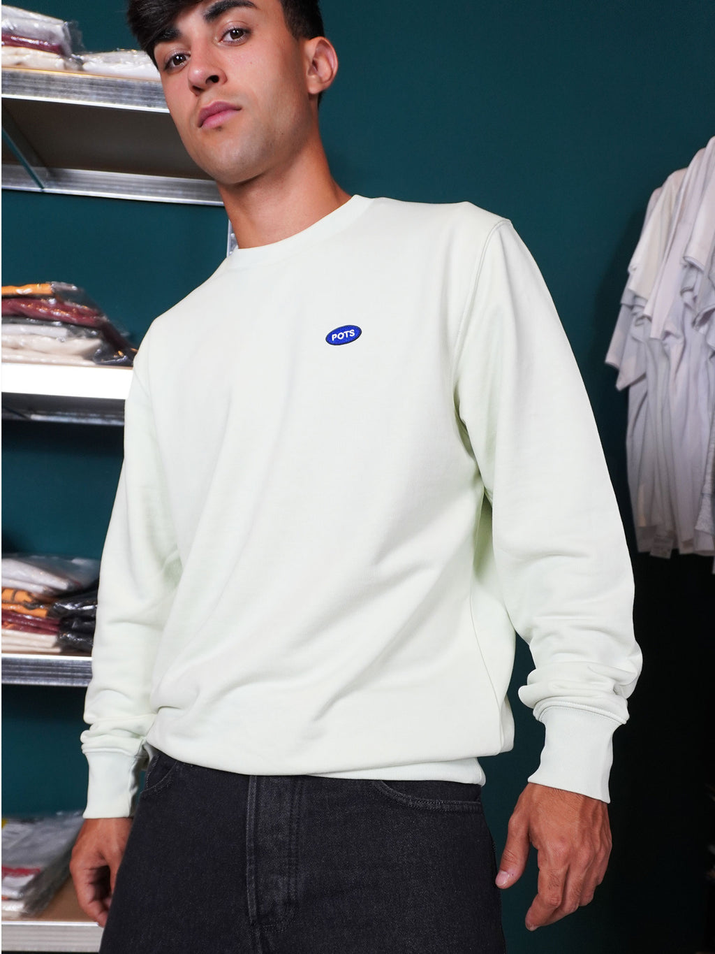 TERRY POTS PASTEL GREEN