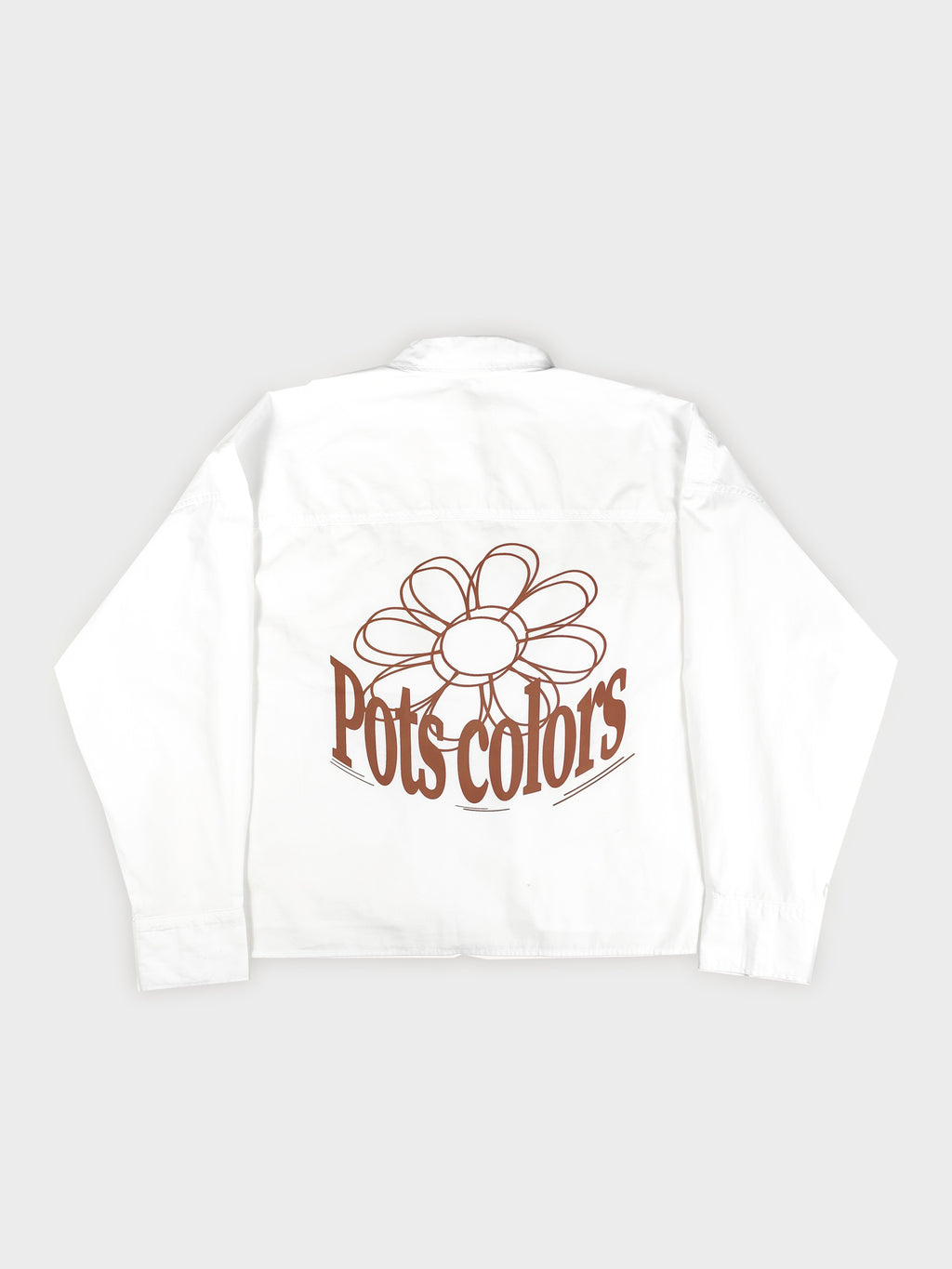 WHITE CROP SHIRT