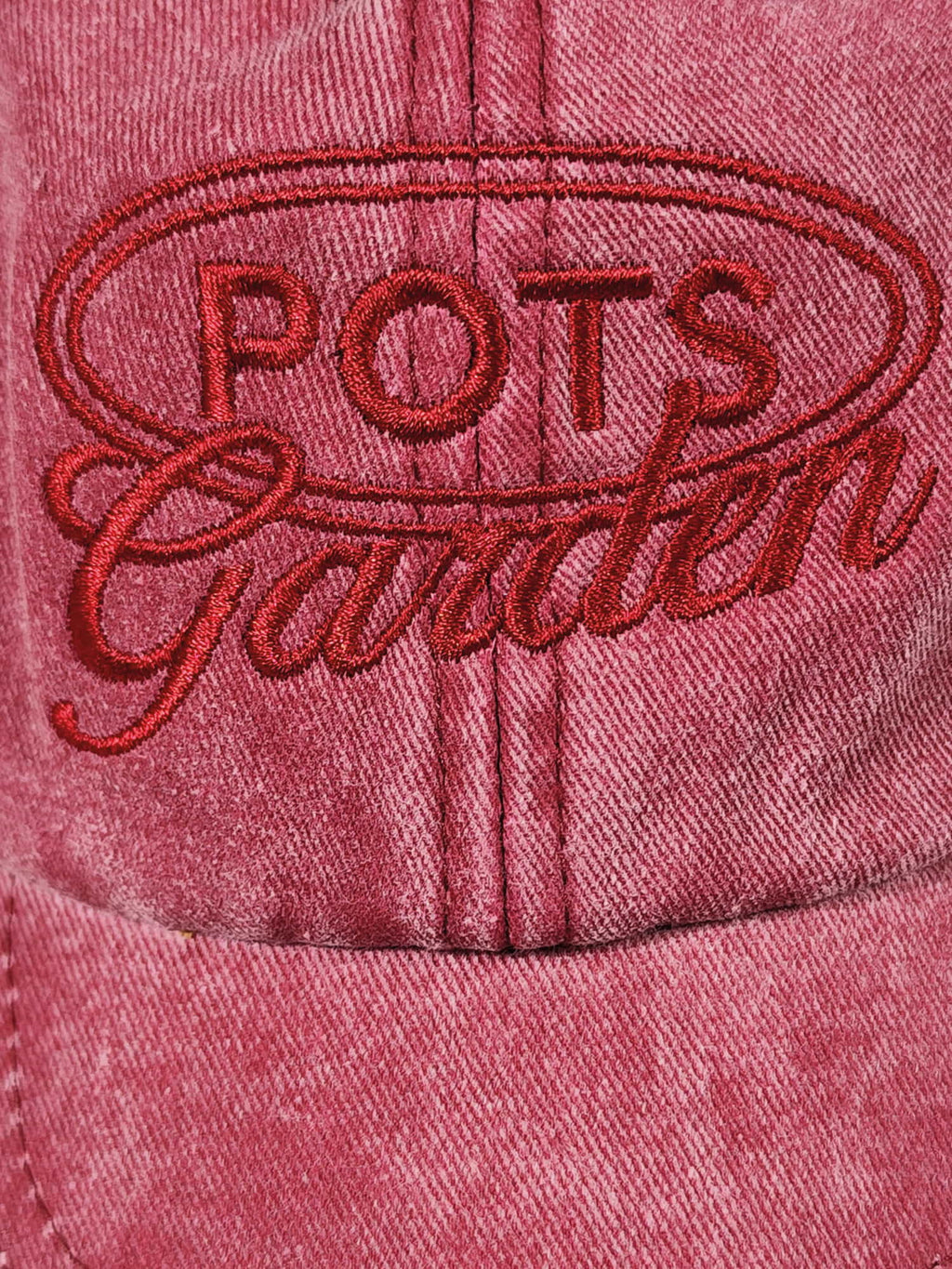 WORN BURGUNDY CAP