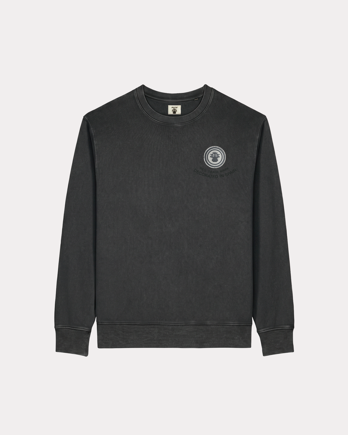 CARBON BLACK SWEATSHIRT