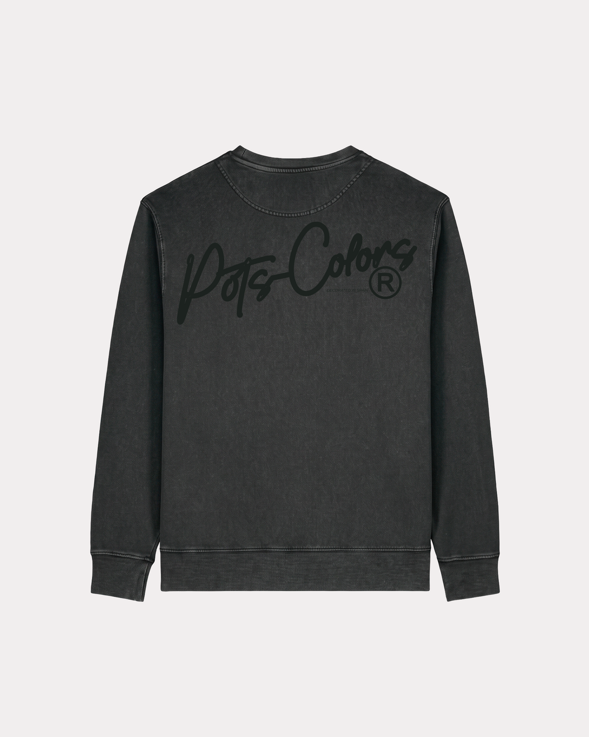CARBON BLACK SWEATSHIRT