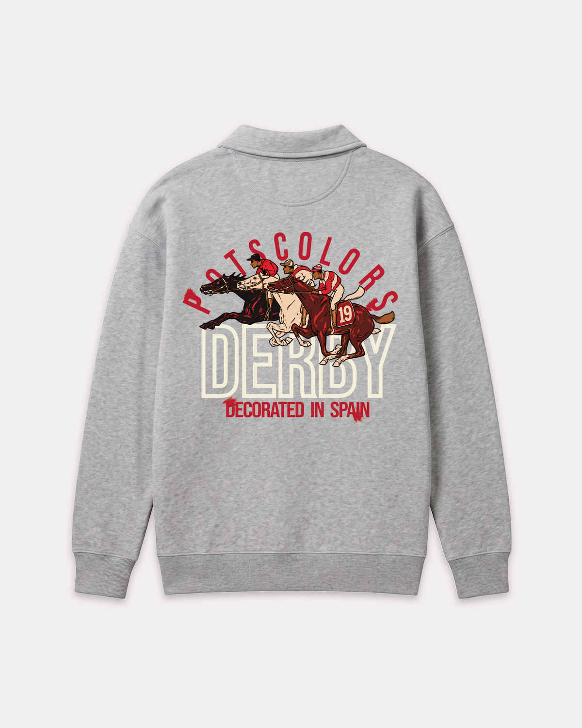 SUDADERA DERBY GREY