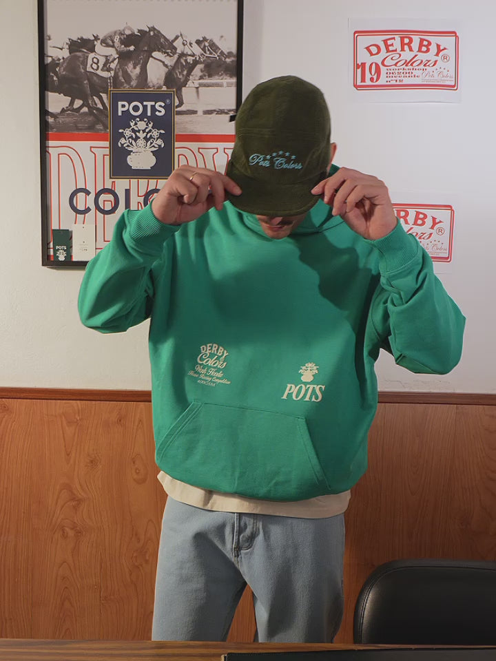 SUDADERA DERBY WINNING GREEN