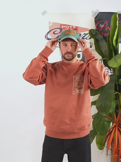 SUDADERA ORIGINAL TERRACOTA
