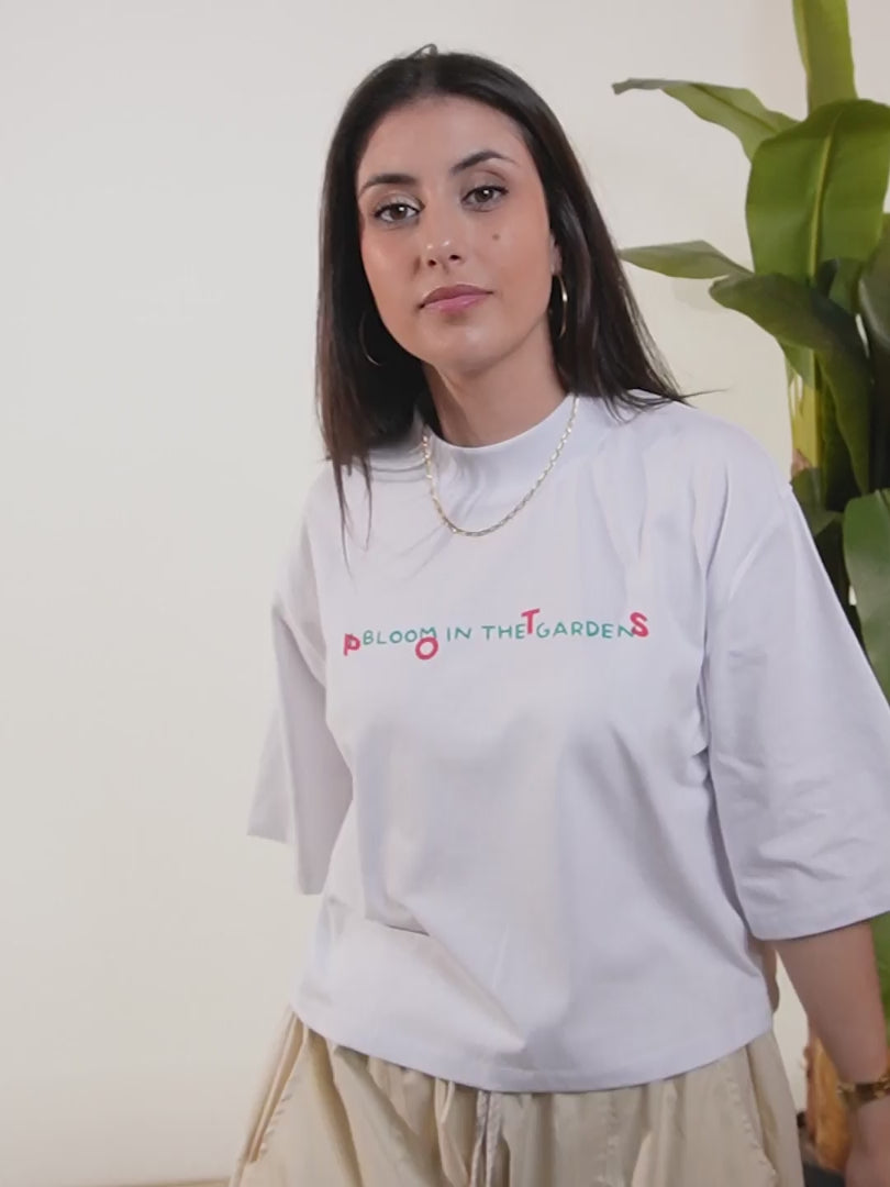 RASPBERRY GARDEN TEE