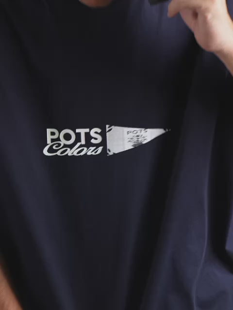 CAMISETA OVERSIZE NAVY COLORS